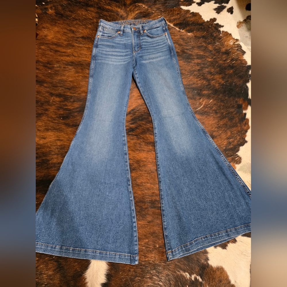 Wrangler Women's Blue Flare Jeans